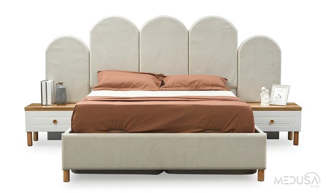 Brisca Bohem Karyola — Premium bohemien bed