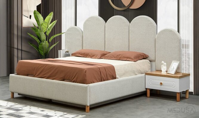 Brisca Bohem Karyola — Premium bohemien bed