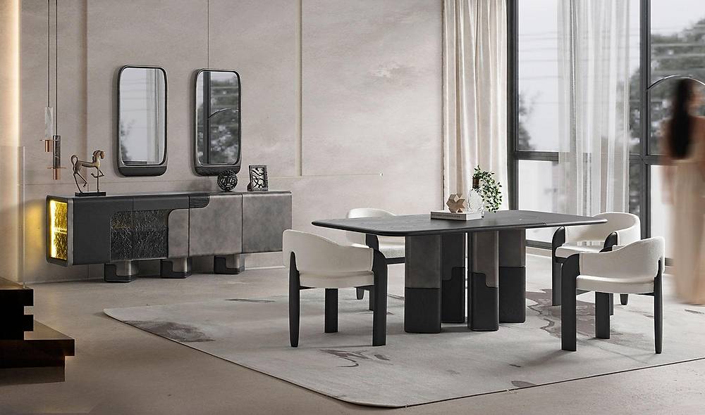 Bugatti luxe eetkamerset — premium design en topkwaliteit