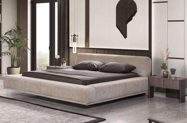 Cona Karyola – Premium bed van massief hout, luxe design