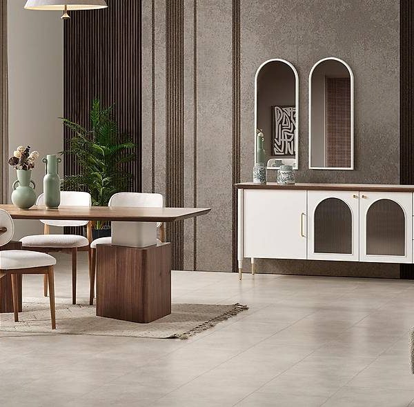 Farist Eetkamer Set Ekru – Luxe kwaliteit eettafelset
