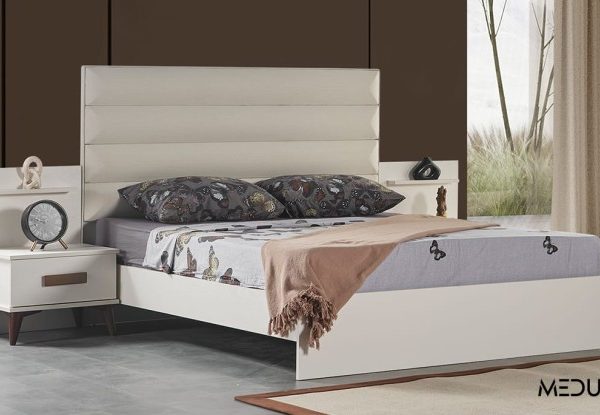 Hazal Karyola – Premium massief houten bed