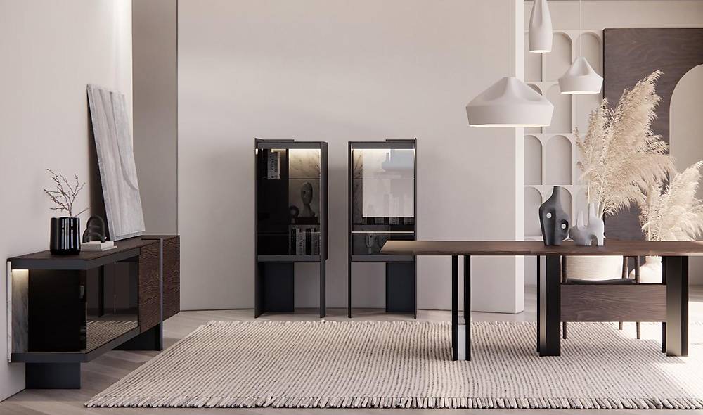 Lignum Eetkamer – Luxe massief hout, modern design