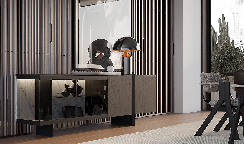 Lignum Eetkamer – Luxe massief hout, modern design