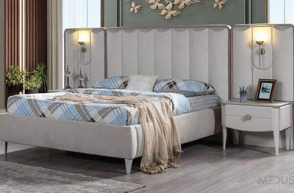 Lumina Karyola – Luxe bed met LED en opbergruimte