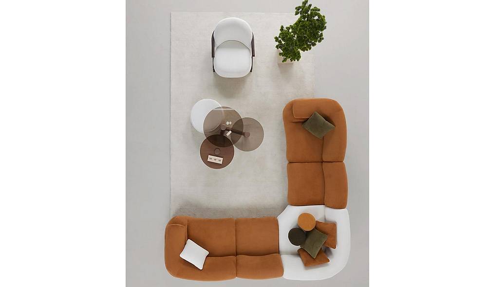 Luxe Rosse Hoekbank – Premium comfort en strak design