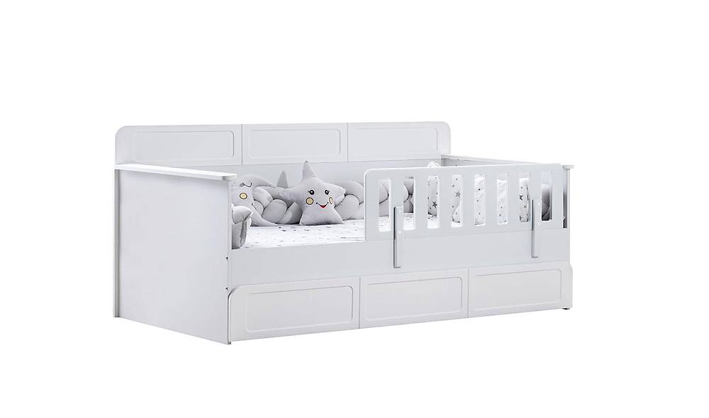 Marble Montessori Bed Wit — Premium kwaliteit, educatief ontwerp