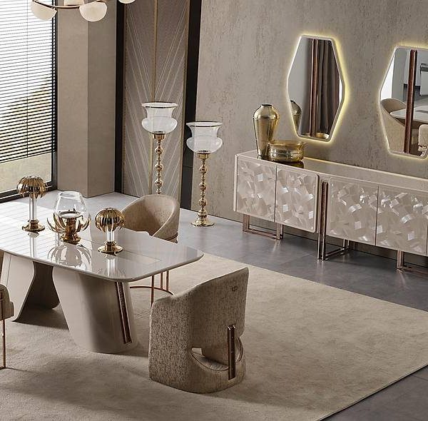 Mercan Eetkamer Set — Luxe kwaliteit & tijdloos design