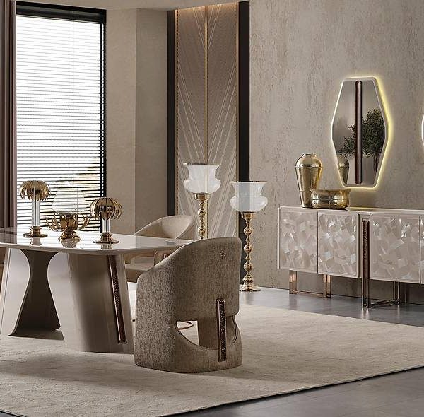 Mercan Eetkamer Set — Luxe kwaliteit & tijdloos design