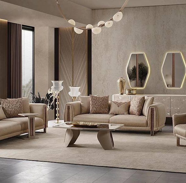 Mercan Woonkamerset – Luxe Design & Premium Kwaliteit