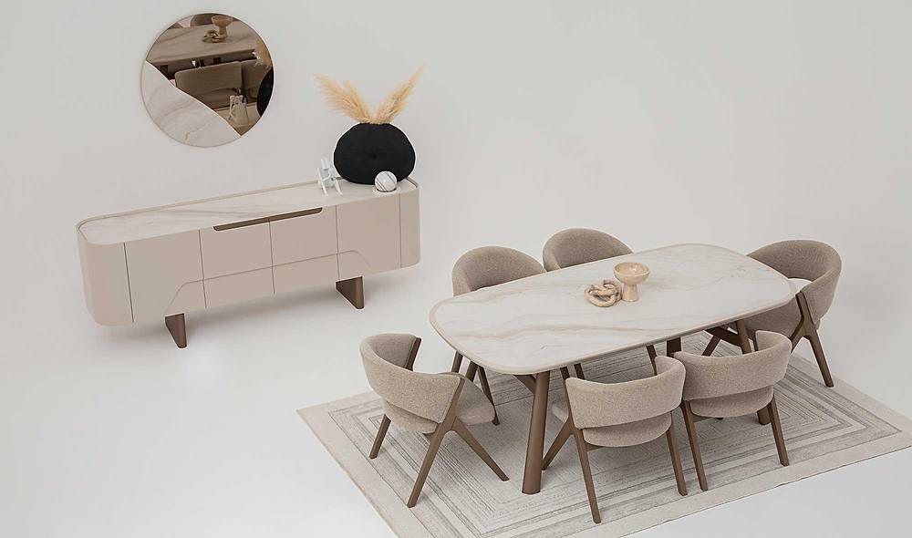 Momento Luxe Eetkamerset – Premium kwaliteit