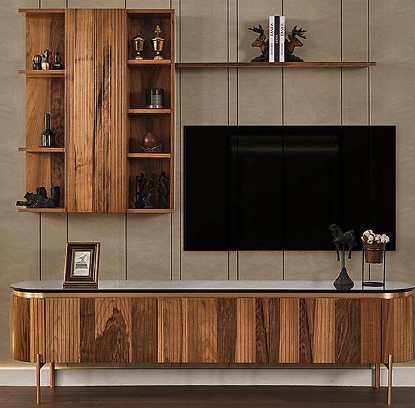 Mood Walnoot TV-meubel – Premium design en duurzame kwaliteit