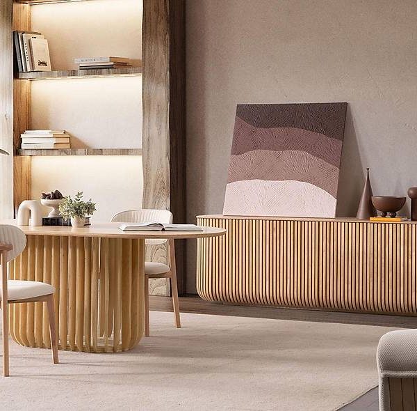 Netha Eetkamerset – Premium massief eiken