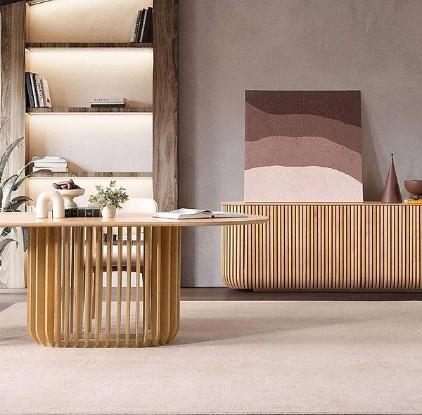 Netha Eetkamerset – Premium massief eiken