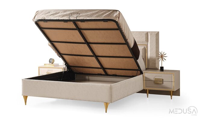 Odda Lüx Karyola — Luxe bed van premium kwaliteit