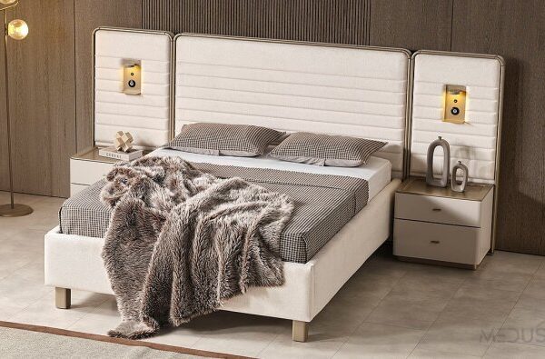 Oltu Karyola - Massief houten bed, luxe & premium kwaliteit