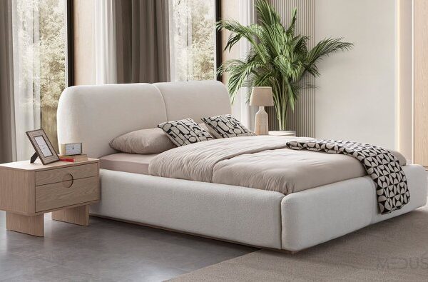 Panama Massief Eiken Bed — Luxe, tijdloos design