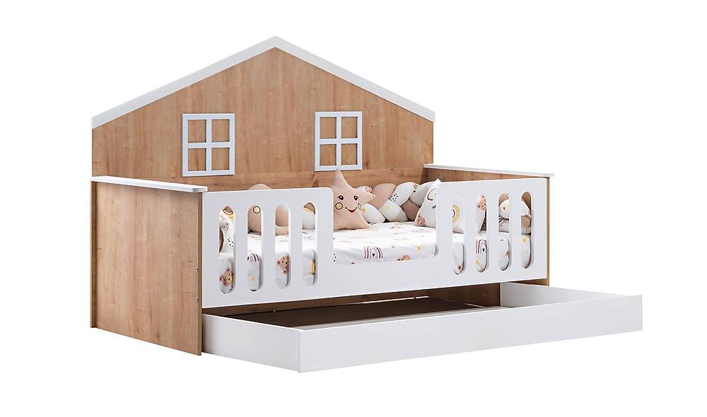 Pearl Montessori Kinderkamer Eiken – Premium kwaliteit