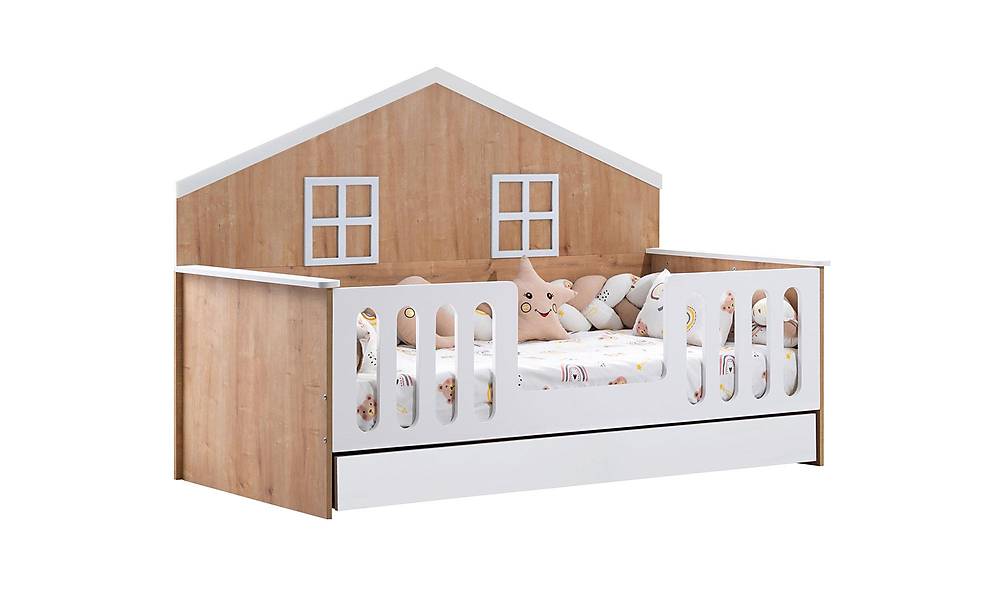 Pearl Montessori Kinderkamer Eiken – Premium kwaliteit