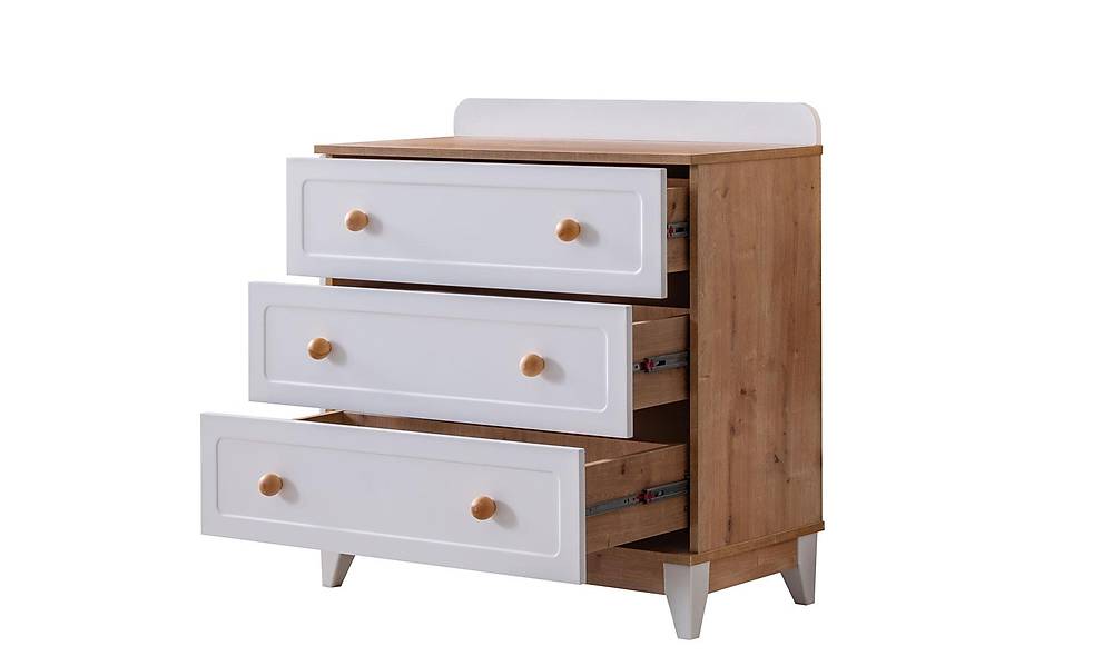 Pearl Montessori Kinderkamer Eiken – Premium kwaliteit