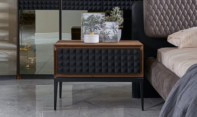 Piramit Karyola – Premium Piramide-ledikant met strak design