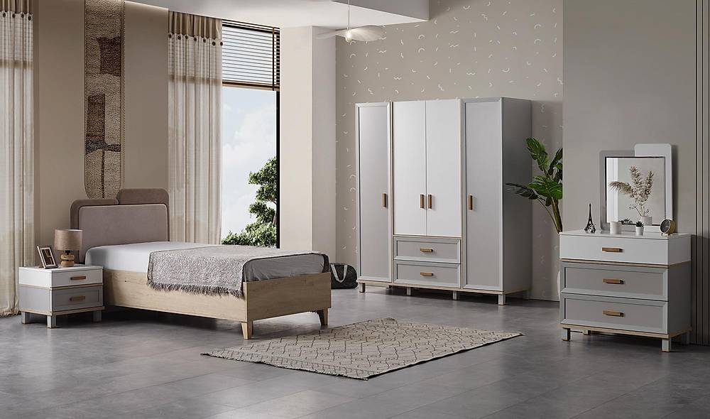 Pratico Tienerkamer – Premium, ruimtebesparend design