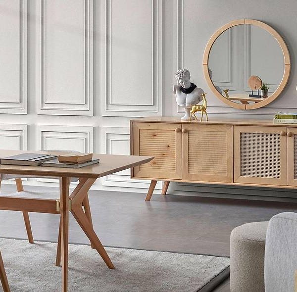 Premium massief eiken eetkamer – Zwitsers design