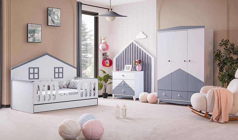 Premium Pearl Montessori Speelset – Hoogwaardige kwaliteit, Grijs