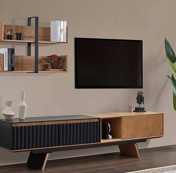 Premium Sedni tv-meubel zwart – modern design