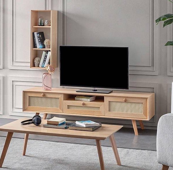Premium TV-meubel Meşe – strak design, topkwaliteit