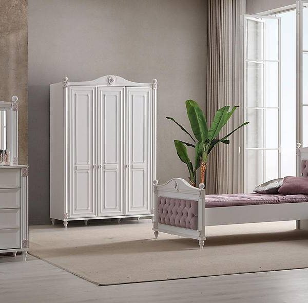 Romantische Witte Jeugdkamer – Premium kwaliteit