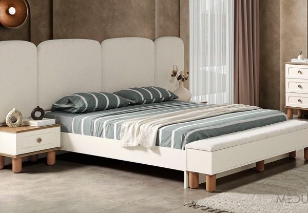 Sude Bohem Karyola – Boho-bed van premium kwaliteit