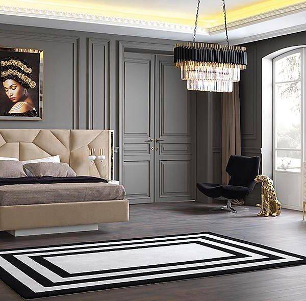 Vadi Aytaşı 6-deurs slaapkamerset met opbergruimte - premium