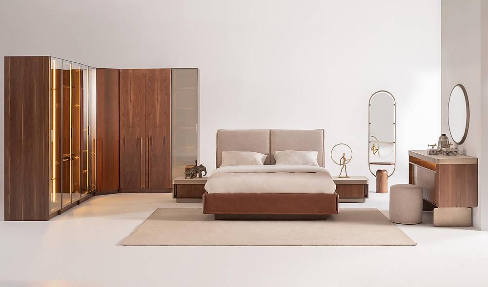 Varna Slaapkamer met Opbergbed en Hoekkast – Luxe Kwaliteit