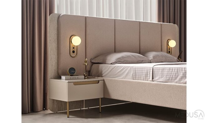 Zara Gold – Luxe Gouden Bedframe van Premium Kwaliteit