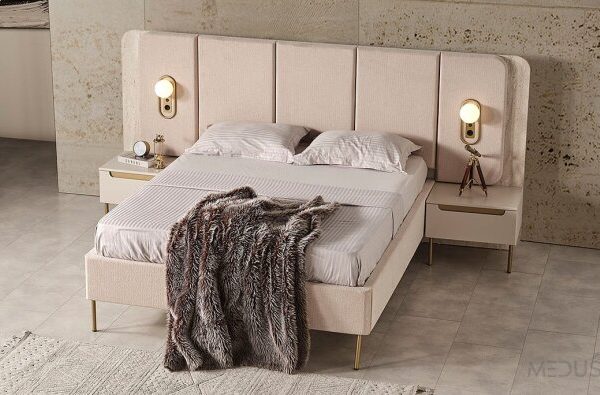 Zara Gold – Luxe Gouden Bedframe van Premium Kwaliteit