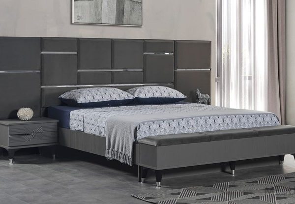 Zümrüt Karyola: Luxe smaragdgroen bed — premium kwaliteit