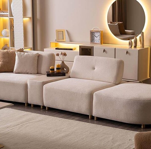 Atelier Kanepe Dörtlü - Luxe 4-zits designbank