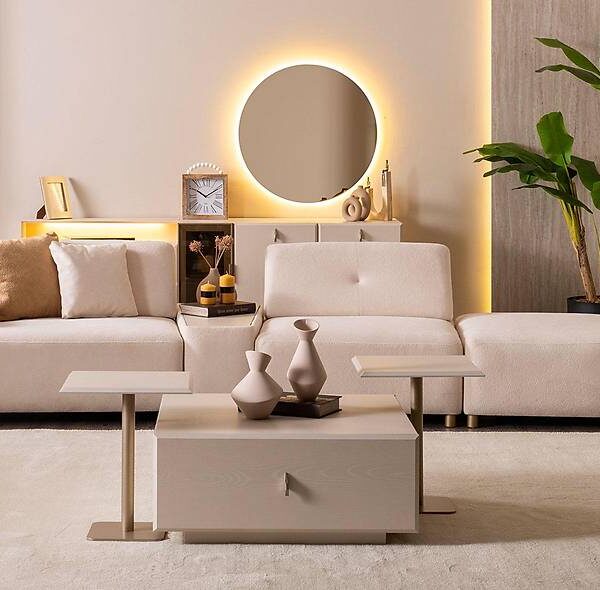 Atelier Kanepe Dörtlü - Luxe 4-zits designbank