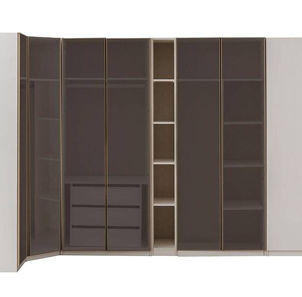 Axis Köşe Gardrop – Premium hoekkast met veel opbergruimte