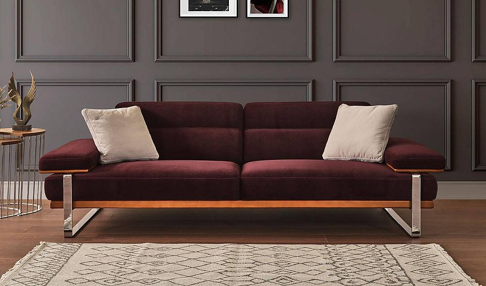 Aydam Bordeaux woonbank – Premium kwaliteit & ultiem comfort