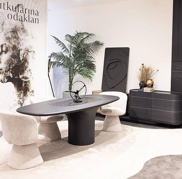 Bergama Luxe Eetkamerset – Premium kwaliteit