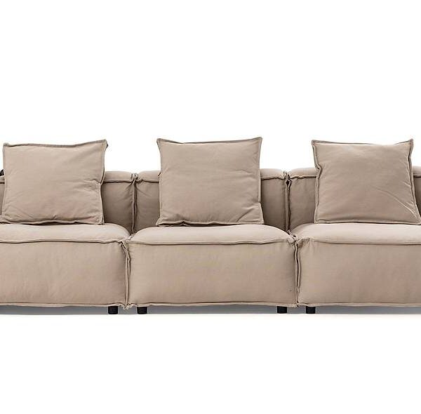Bohem 4-zits bank — premium comfort in boho-stijl