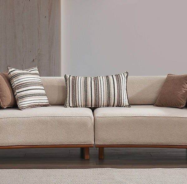 Bologna designbank – luxe walnootafwerking