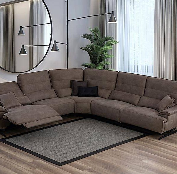 Bornova Elektrische Hoekbank - Luxe motorische relaxbank