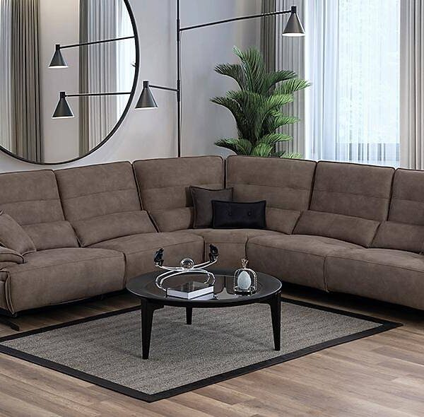 Bornova Elektrische Hoekbank - Luxe motorische relaxbank