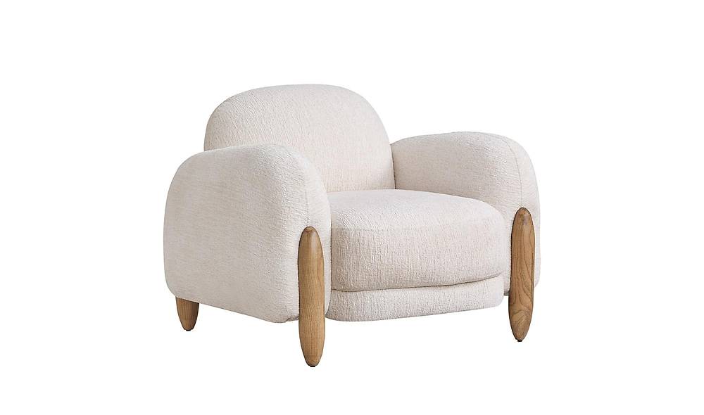 Buklet Fauteuil — Luxe bouclé & ultiem zitcomfort