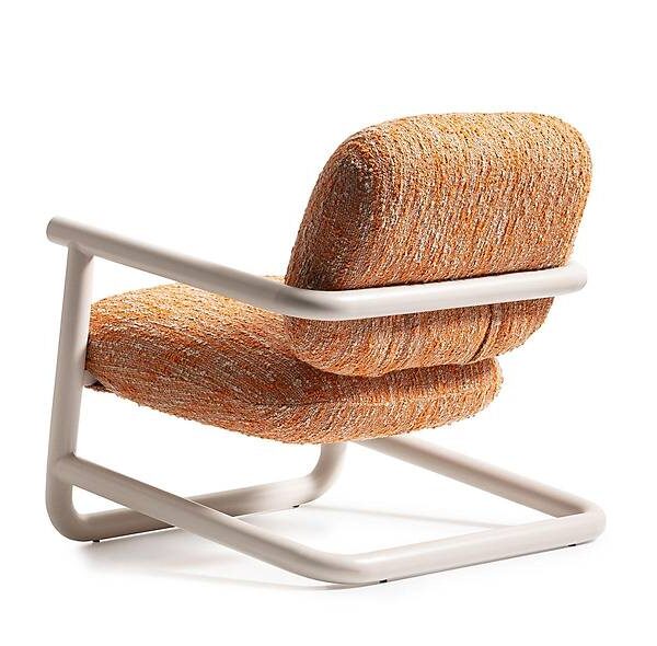 Camelia New Oranje — Luxe designfauteuil