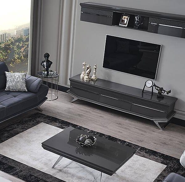 Clara Grijs TV-meubel — Modern design & premium kwaliteit