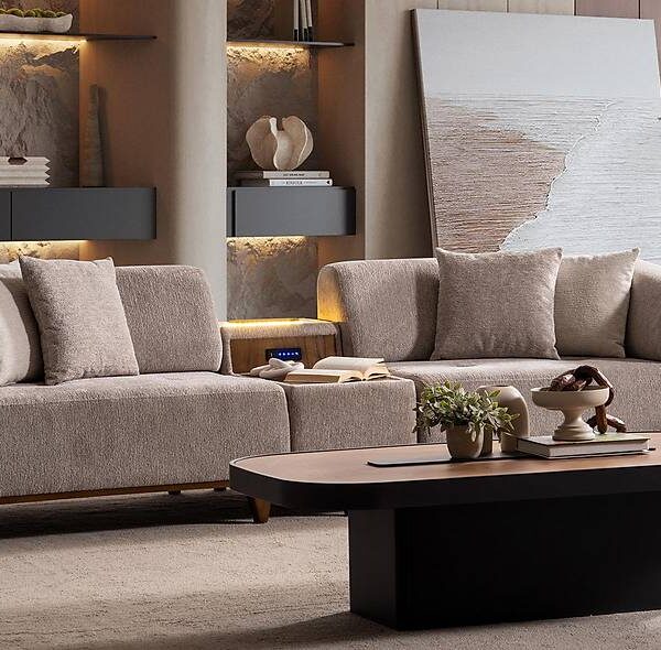 Colle bank met geluidssysteem — Luxe audio